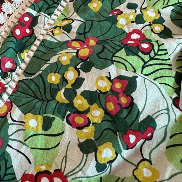 Women’s Daniel Rainn Boho Halter Tope Blouse Floral XL New w/ Tags - Picture 10 of 11